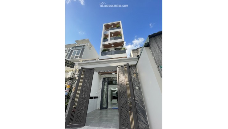 Nhà Mới SHR 6 tầng HXH né 100m2, Vuông – Trung Mỹ Tây 19 Quận 12 SS